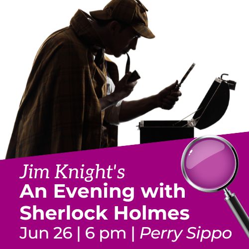 Stark Library - 🕵️Who dunnit? Find out as actor Jim Knight...