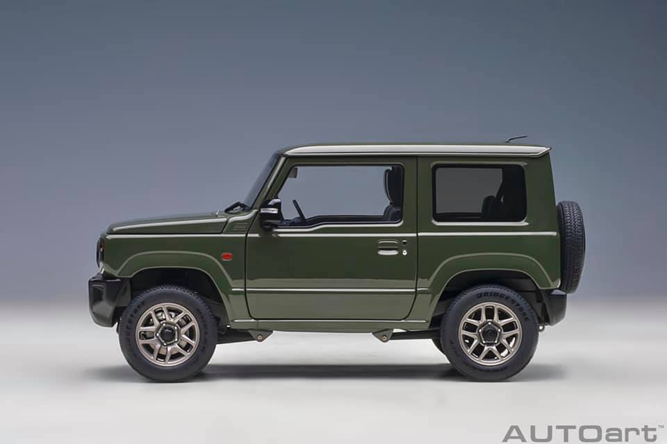 1:18 SUZUKI JIMNY (JB64)(JUNGLE GREEN). Item No. 78504