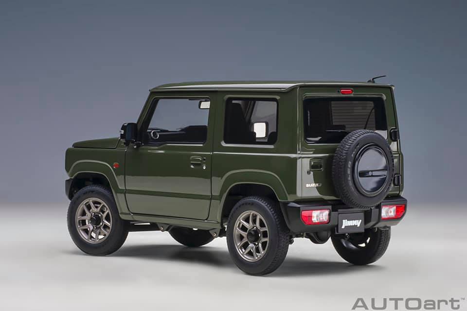 1:18 SUZUKI JIMNY (JB64)(JUNGLE GREEN). Item No. 78504