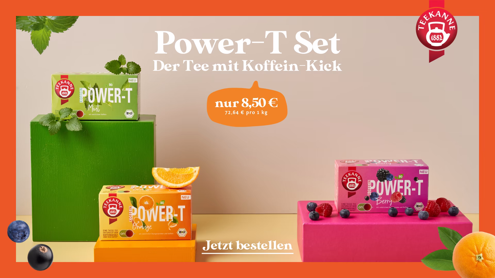 Kaffee interessiert uns nicht die Bohne – Power-T hat genauso viel Koffein 💥 Jetzt im Set bestellen und sparen: https://bit.ly/power-t