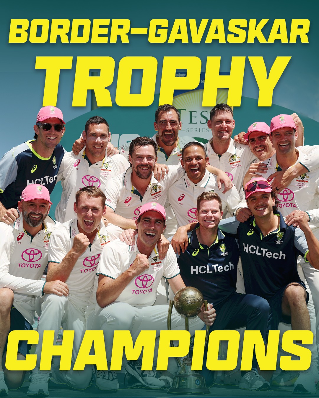 Australian - The Border-Gavaskar Trophy is ours again! The wait just ...