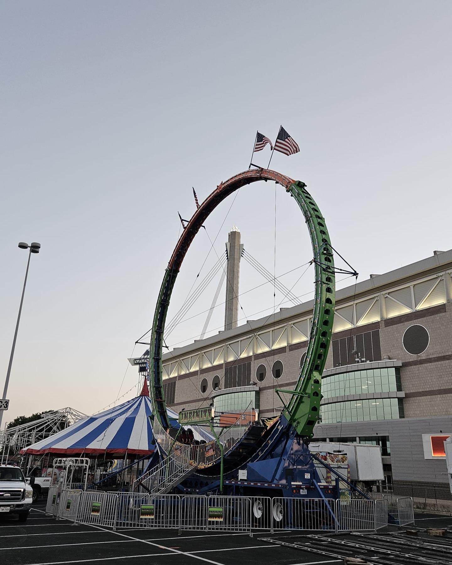 The Infinity ♾️ is back at the... - Iconic Midway Rides | Facebook