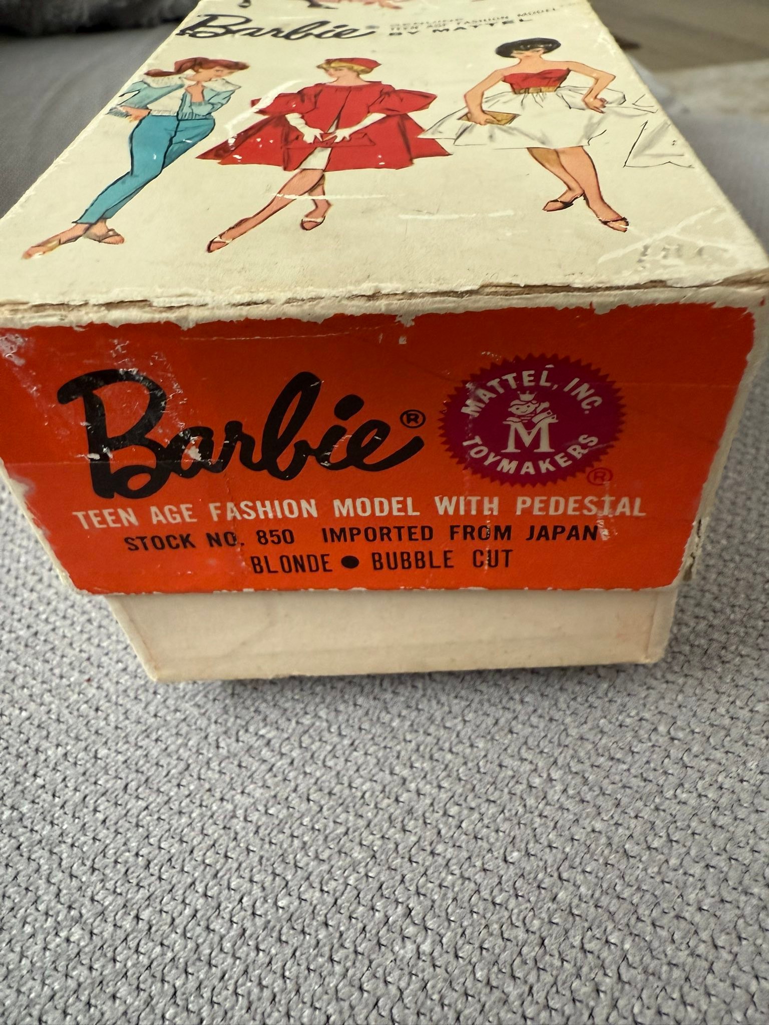 Help identifying vintage Barbie with Japan mark