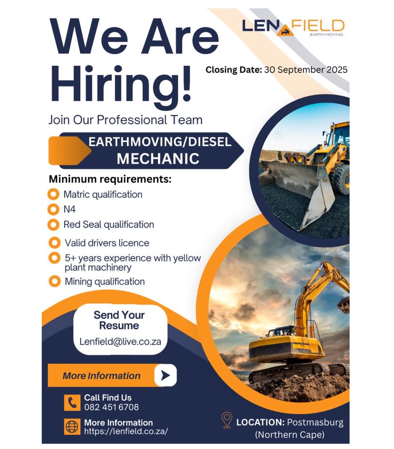 Lenfield Earth Moving | Postmasburg