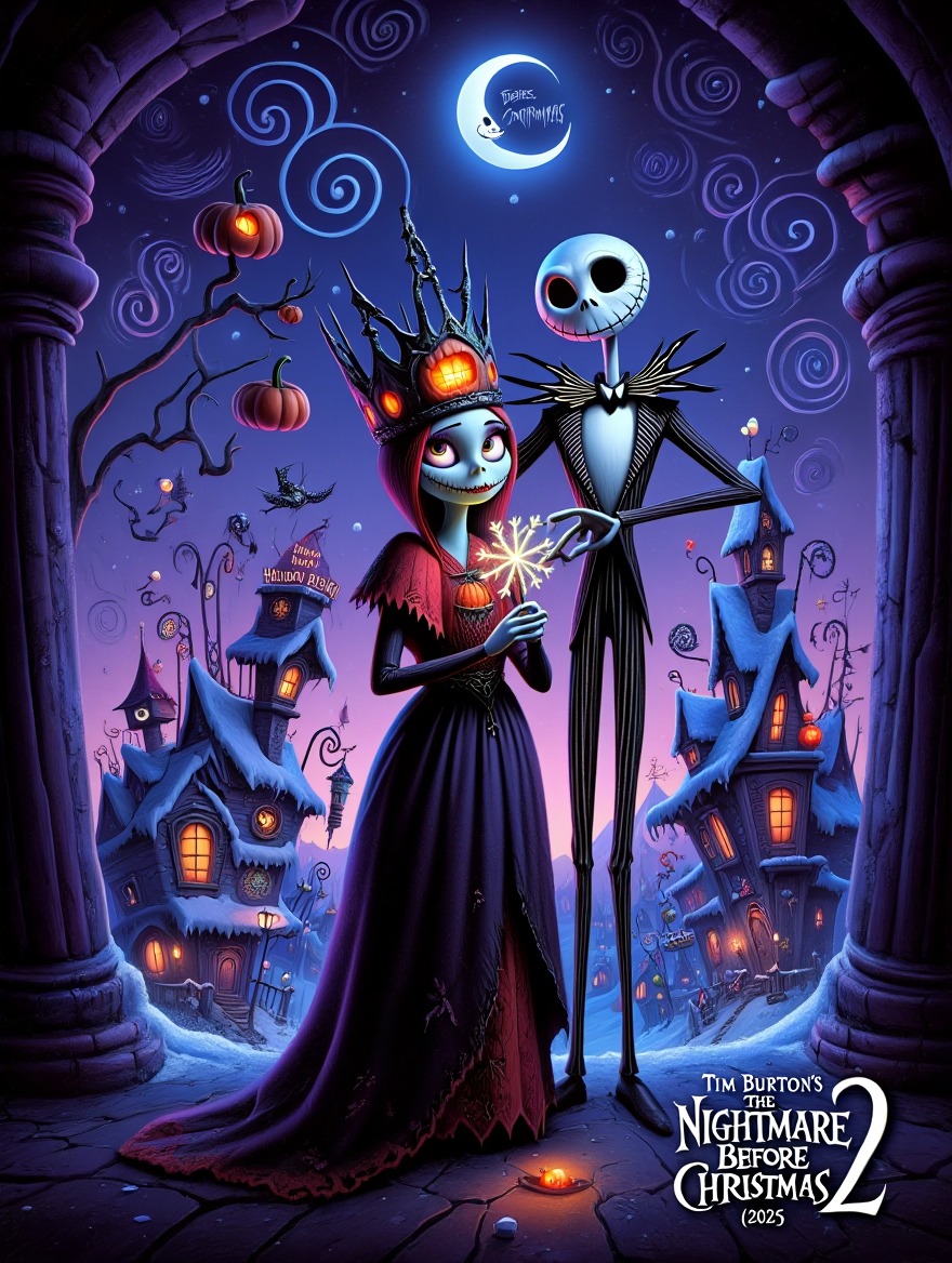 Action - 🎬 TIM BURTON’S THE NIGHTMARE BEFORE CHRISTMAS 2 (2025) Watch ...