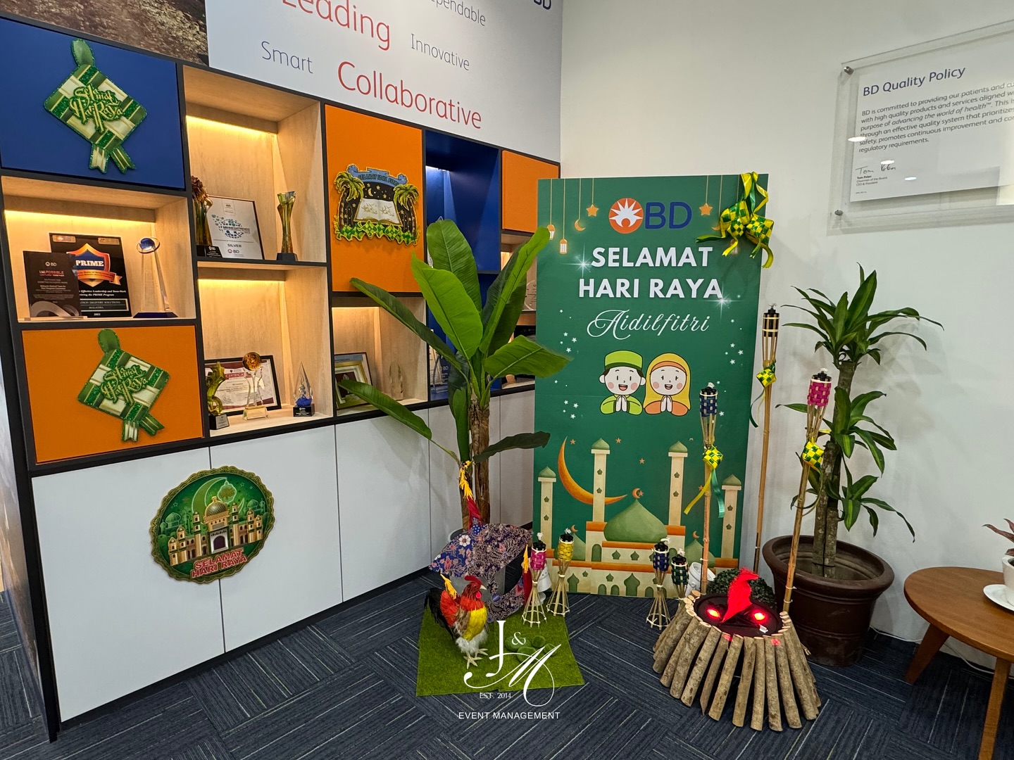 2025 Hari Raya Decor ~office side... - J&M Event Management | Facebook