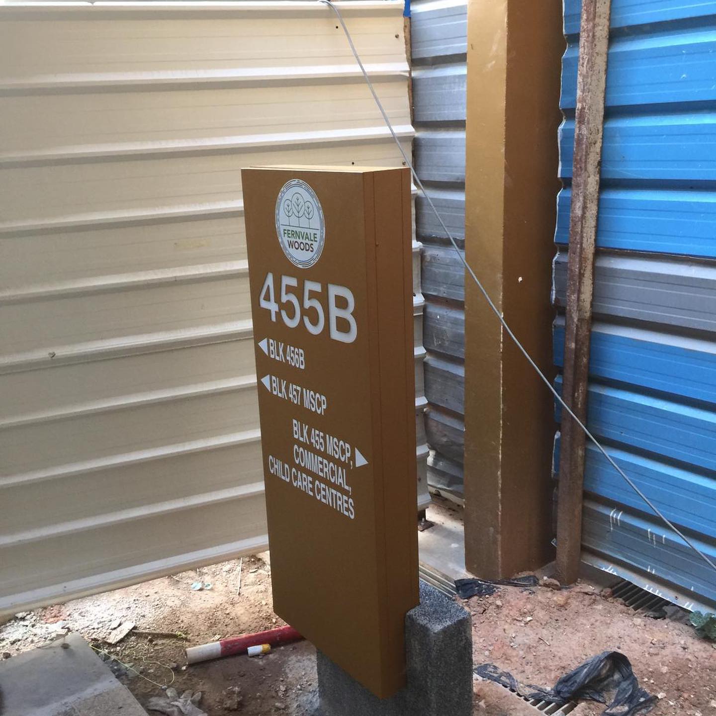 New HDB Design for Directional Sign ! - Creative Signcrafts