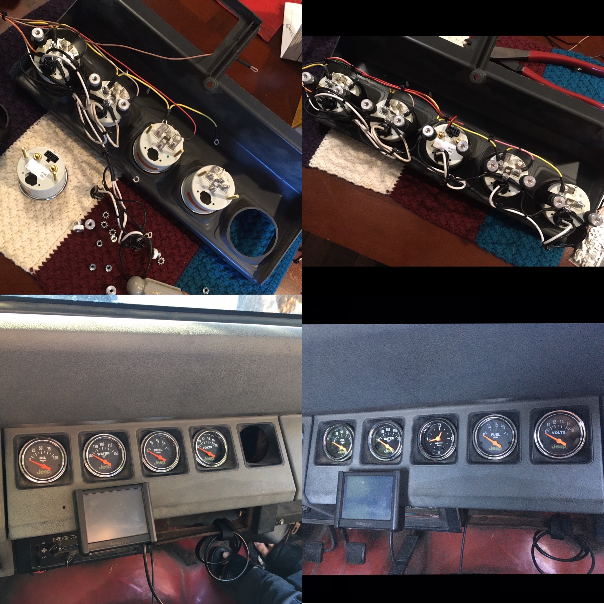 The jeep YJ has a clock again! 😀... - The Elephant Workshop | Facebook