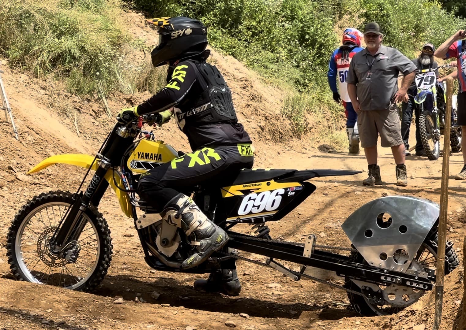 U.S. - Alex Erickson on his Nitro Yamaha R1 in Jefferson, PA. 🔺 ...