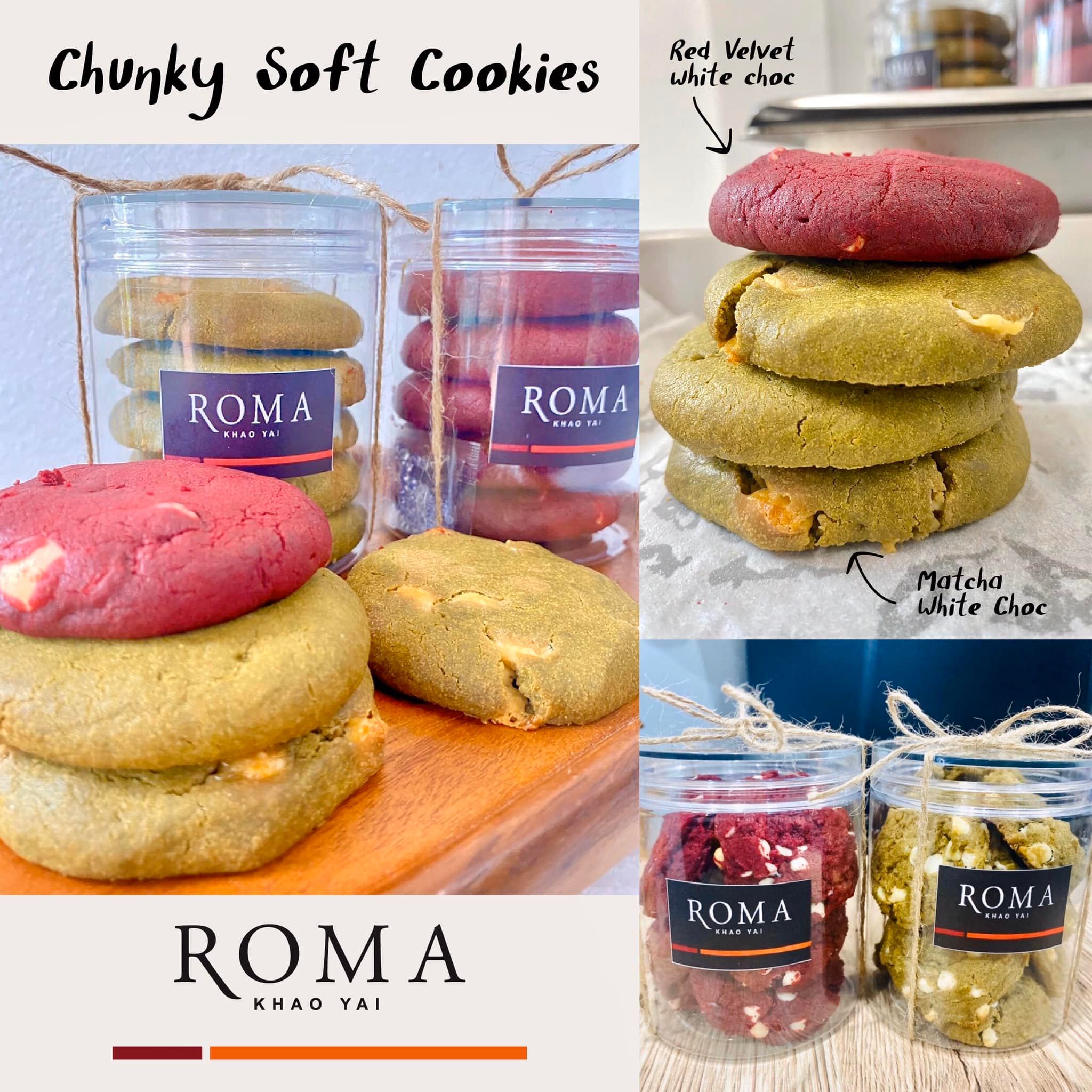 ROMA Khaoyai - Chunky Soft Cookies 🍪🍪 มาแล้วค่าาา~~...