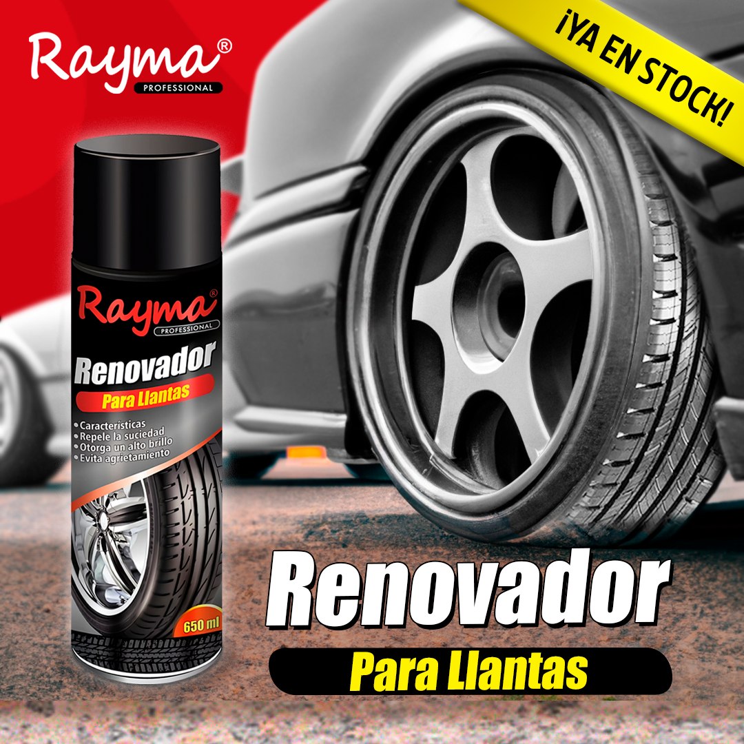Rayma - ¡Ya en stock! 🚨🚨 Nuestro renovador para llantas ya se está ...
