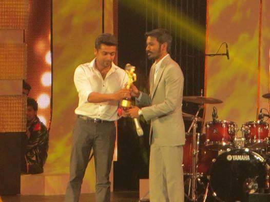 Anegan - #SICAAwards Actor #Dhanush got best actor award..!! as Dhanush ...
