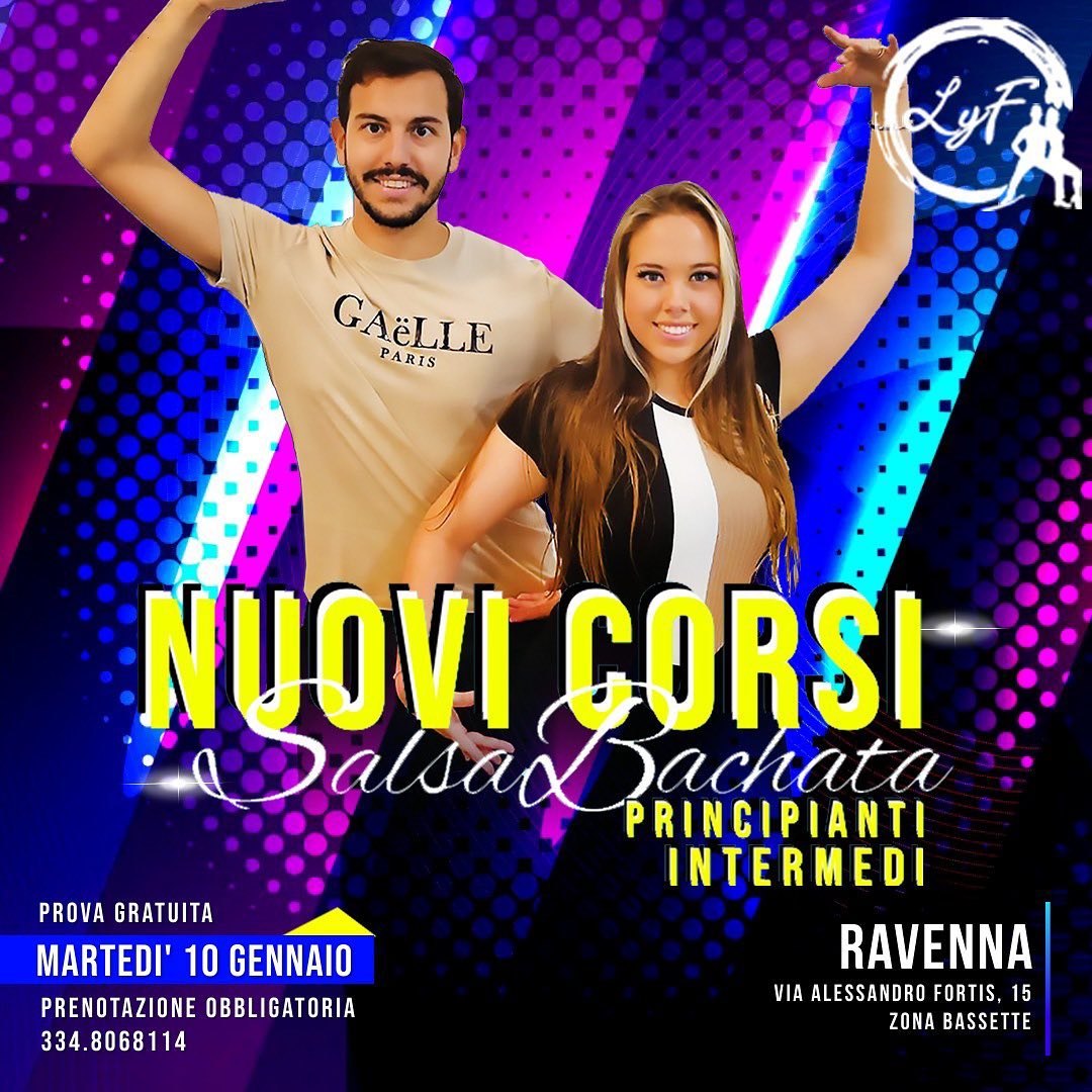 ️💃🏼 NUOVI CORSI ️💃🏼 📍Ravenna Gennaio 2023 Entra nel nuovo anno muovendo ...