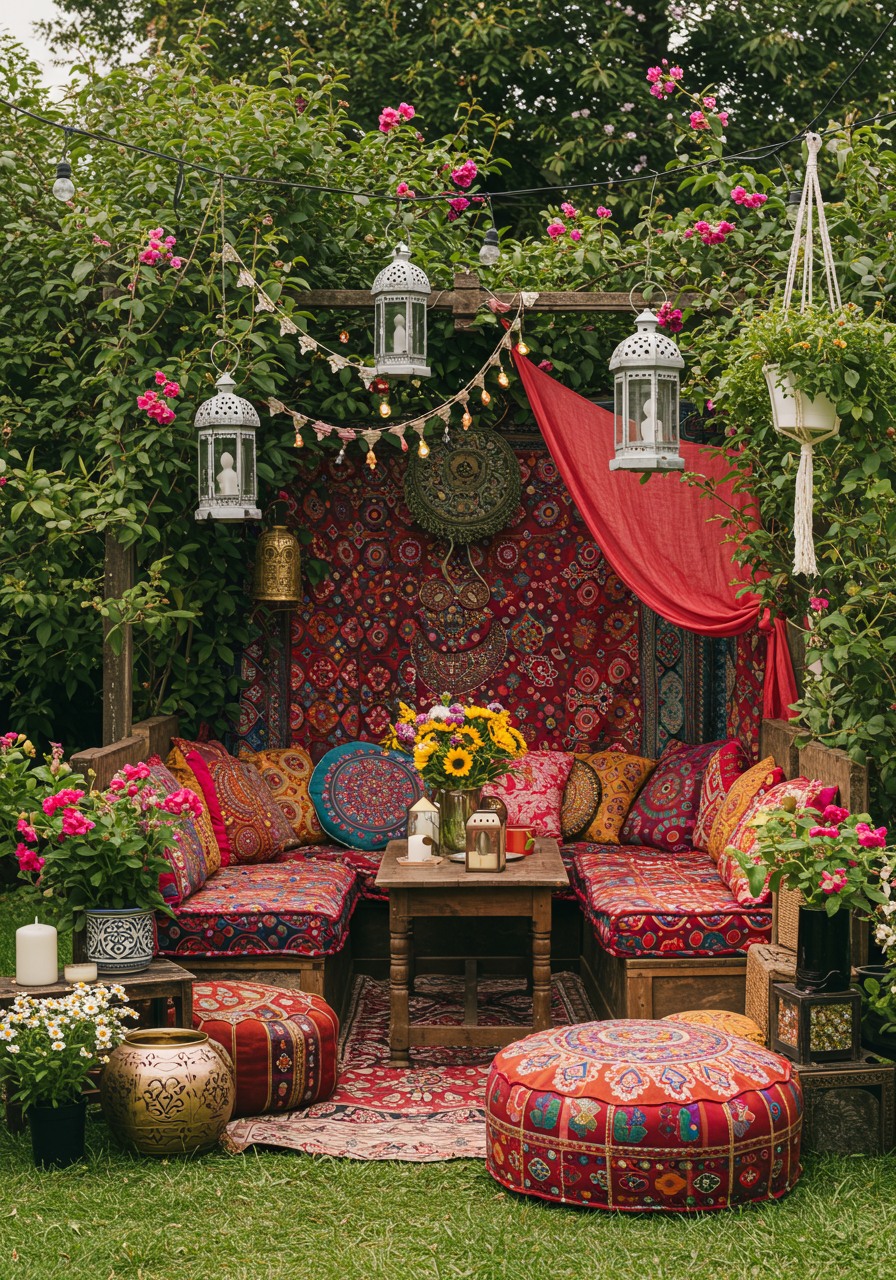 Bohemian - More ideas @ https://www.pergolagazebos.com/garden-yard ...