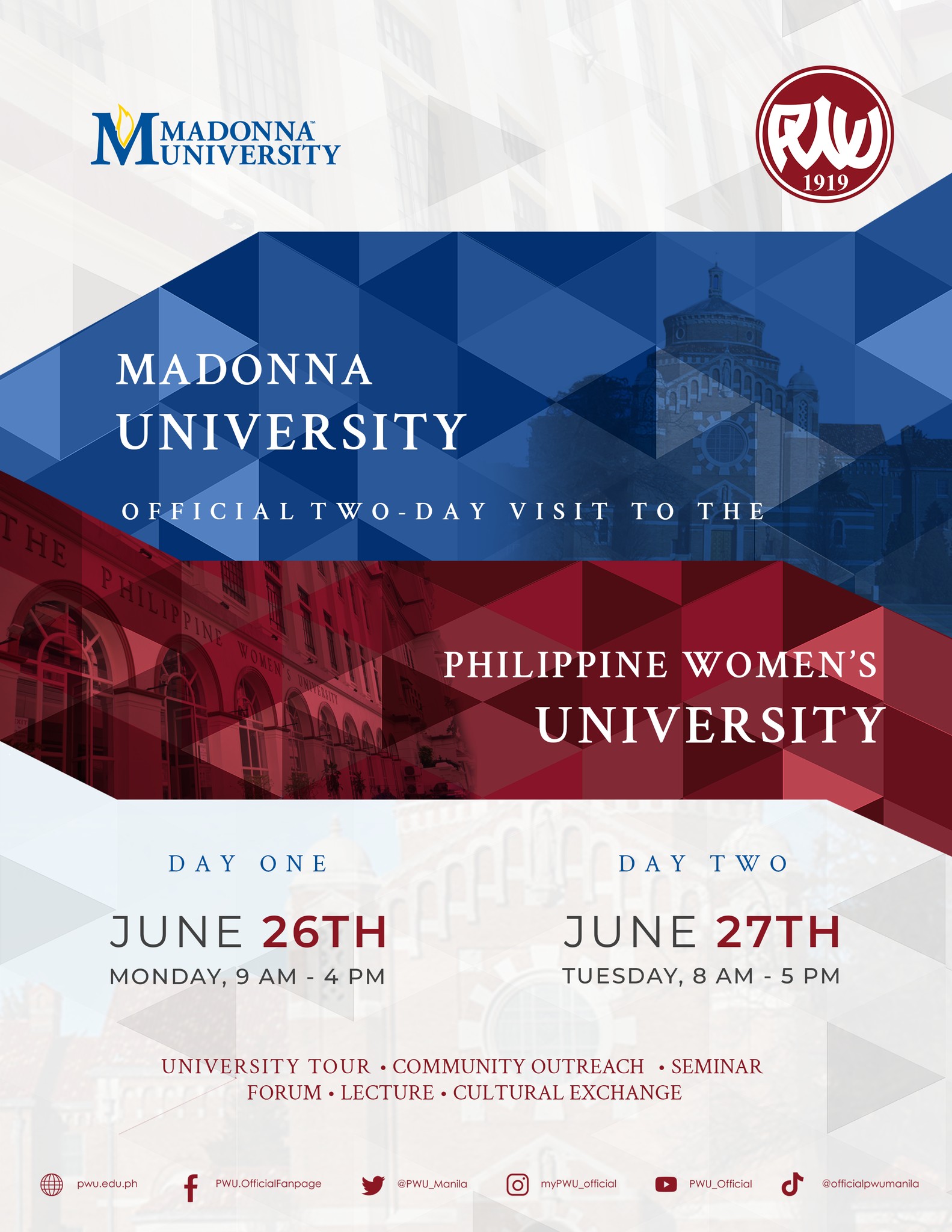 Philippine - The PWU Community welcomes the faculty and graduate ...