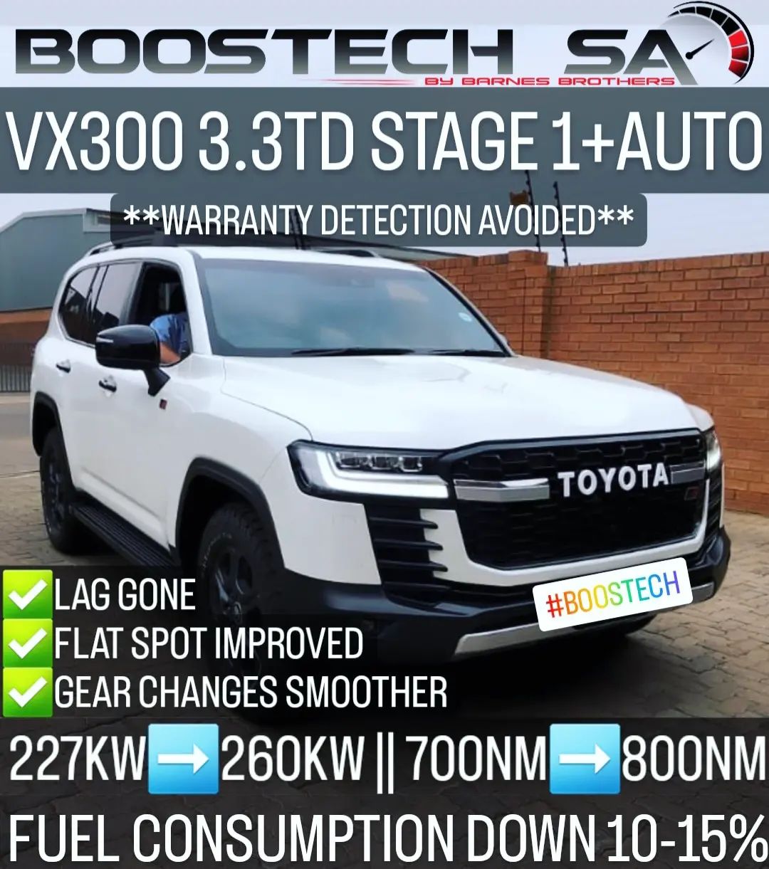 BoosTech SA - VX300 3.3TD STAGE 1+EGR DELETE Where do we... | Facebook