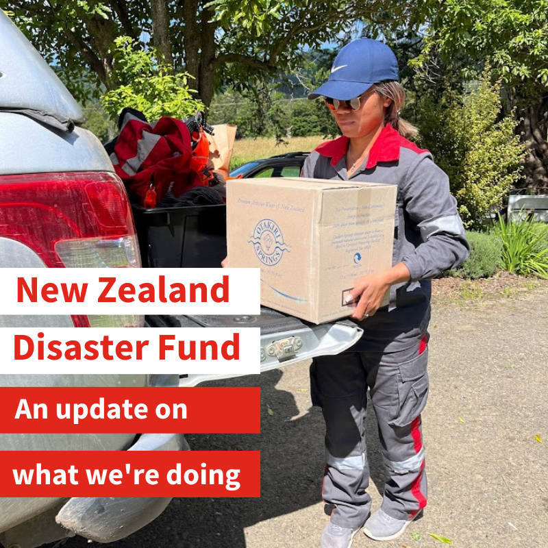 In the last fortnight, we’ve... - New Zealand Red Cross