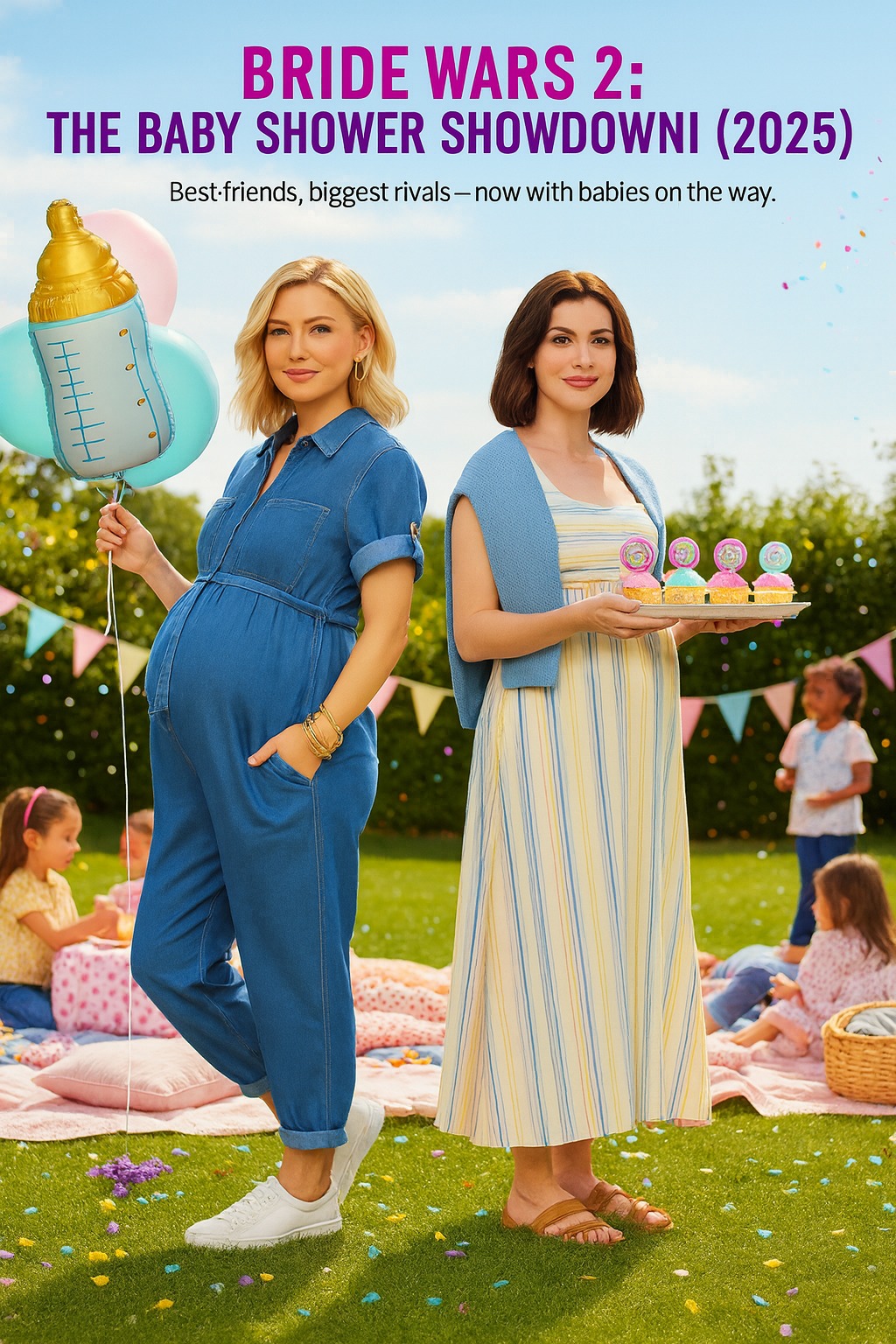 The Fun - 🎥 Bride Wars 2: The Baby Shower Showdown (2025) Best friends ...
