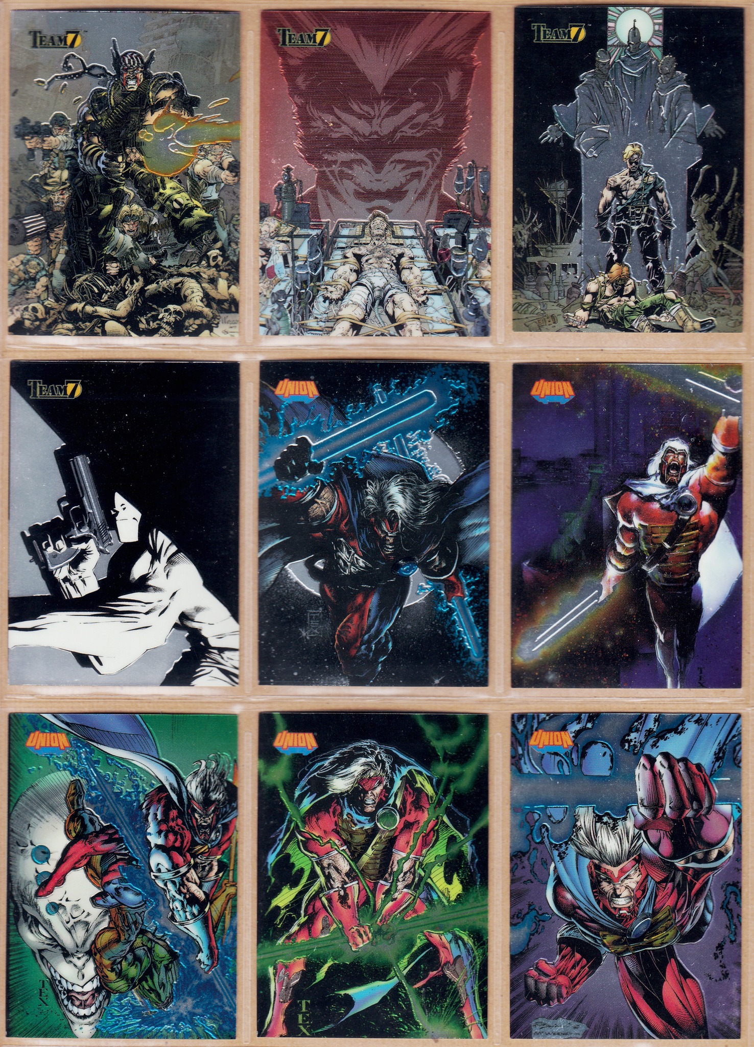 Wildstorm! Swimsuit card #82 Synergy & Diva 1996
