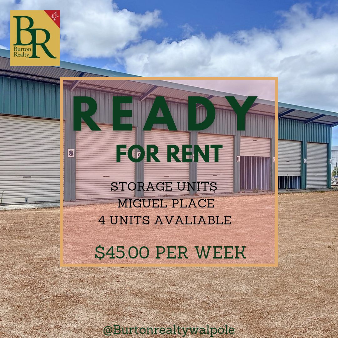 Burton Realty Walpole - Storage Units For Rent 4 Units Available $45.00 ...