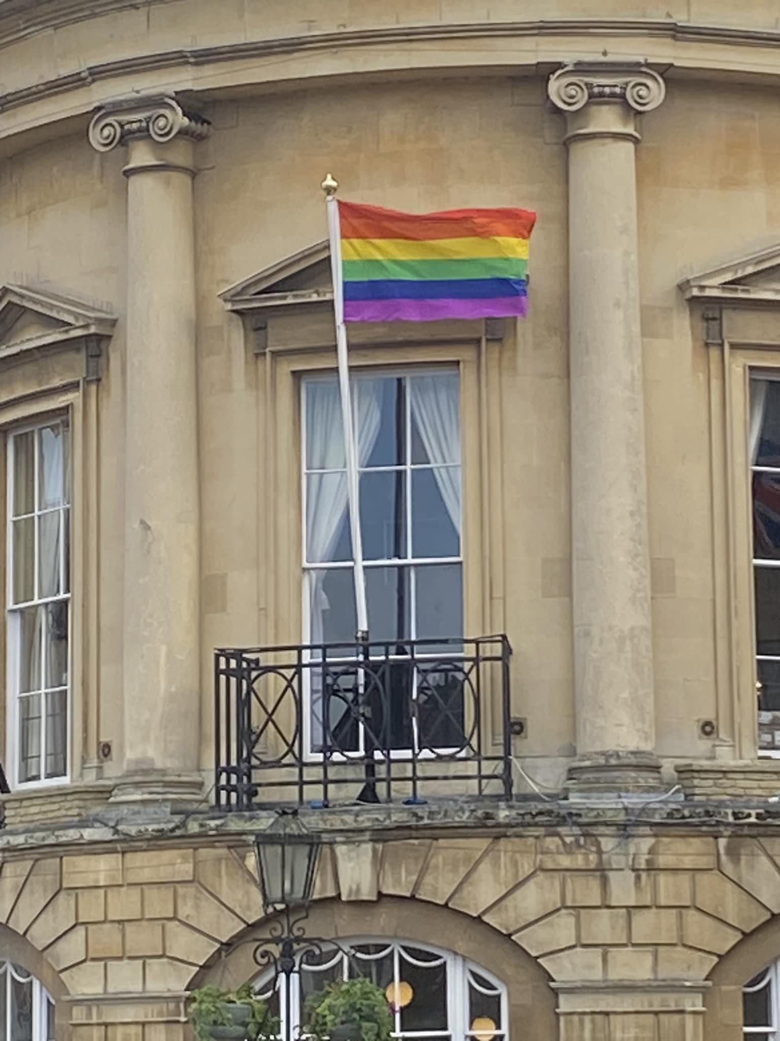Devizes - The town council have raised the pride flag outside the town ...