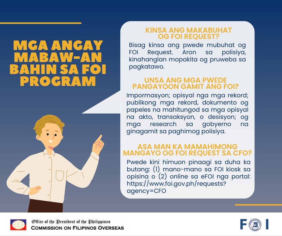 Mga angay mabaw-an... - Commission on Filipinos Overseas | Facebook