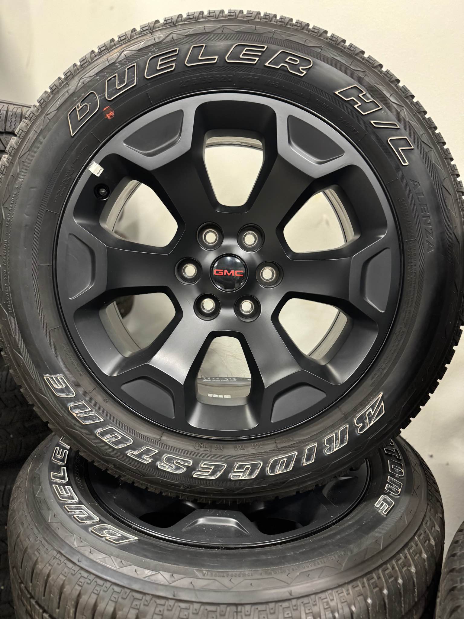Brand New matte Black 6 spoke 20