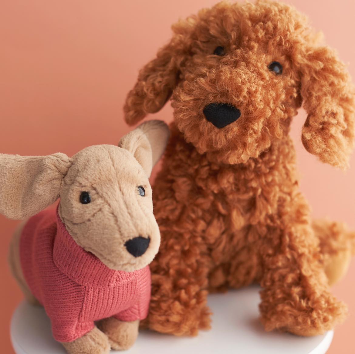 New Jellycat Rufferty Puppy Junior Exclusive FAO Schwarz Collection