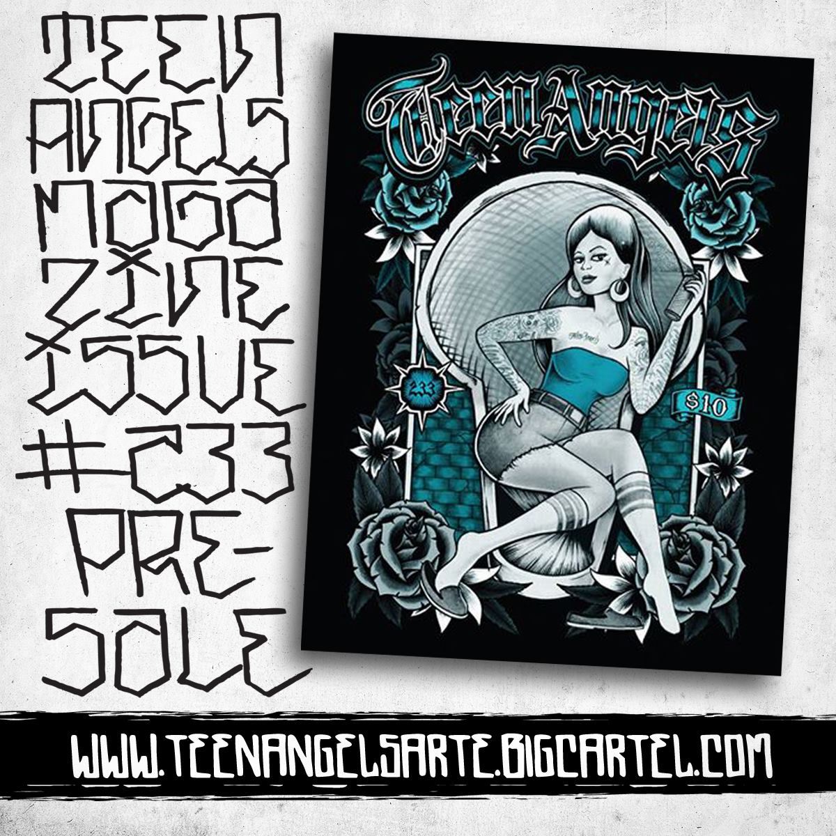 Originals - TEEN ANGELS MAGAZINE ISSUE #233 PRE-SALE, AVAILABLE AT