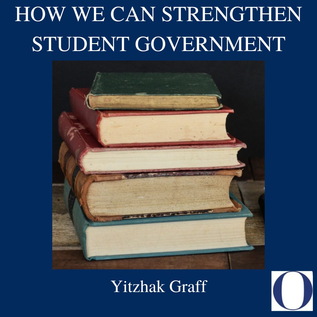 The YU Observer - Yitzchak Graff shares three key steps he... | Facebook