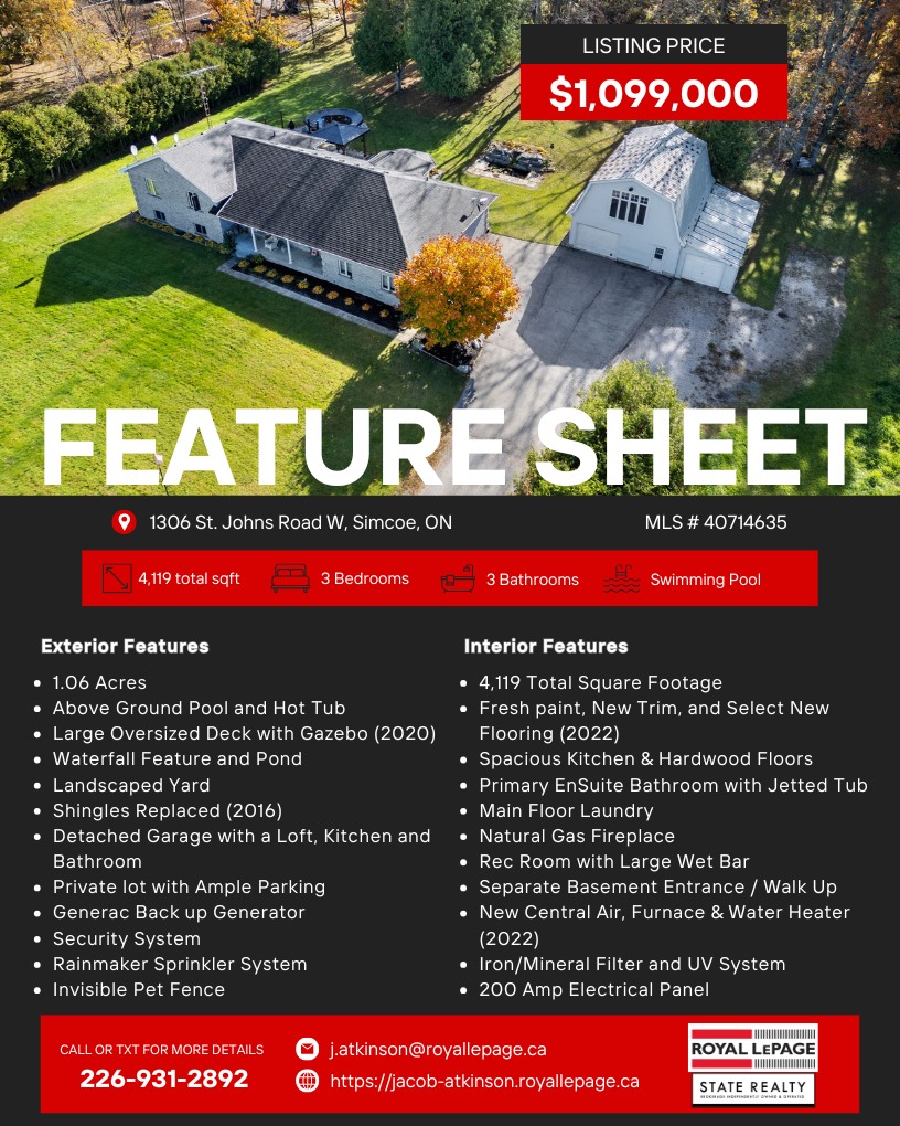 Jacob Atkinson Royal LePage State Realty | Caledonia ON