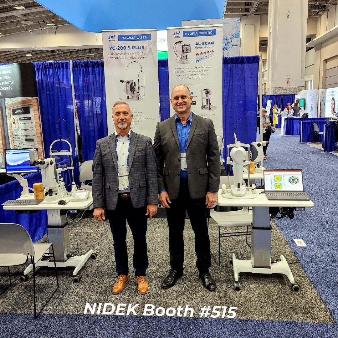 NIDEK USA - We're all set up and ready to meet with you at the AOA ...