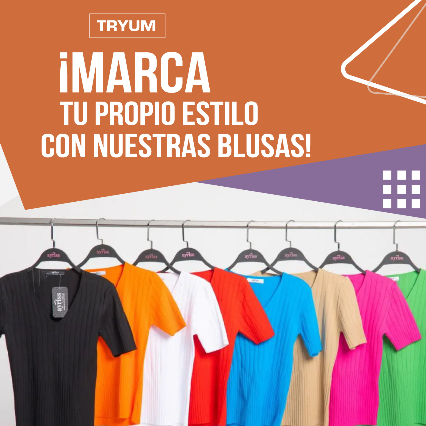 TRYUM - 😍 Las blusas son mucho más que una prenda, son una...
