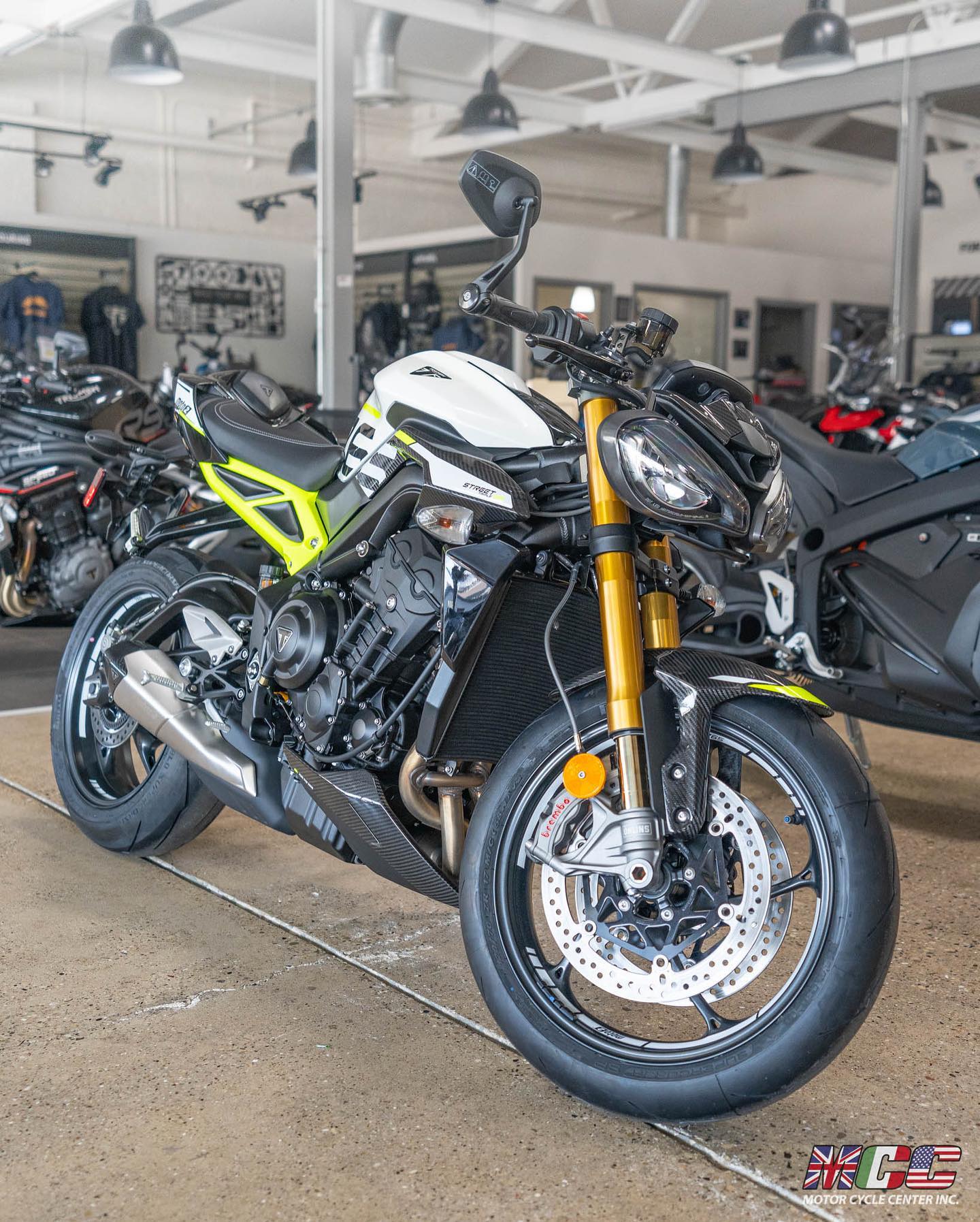 The New 2024 Triumph Street Triple RS... - Motor Cycle Center