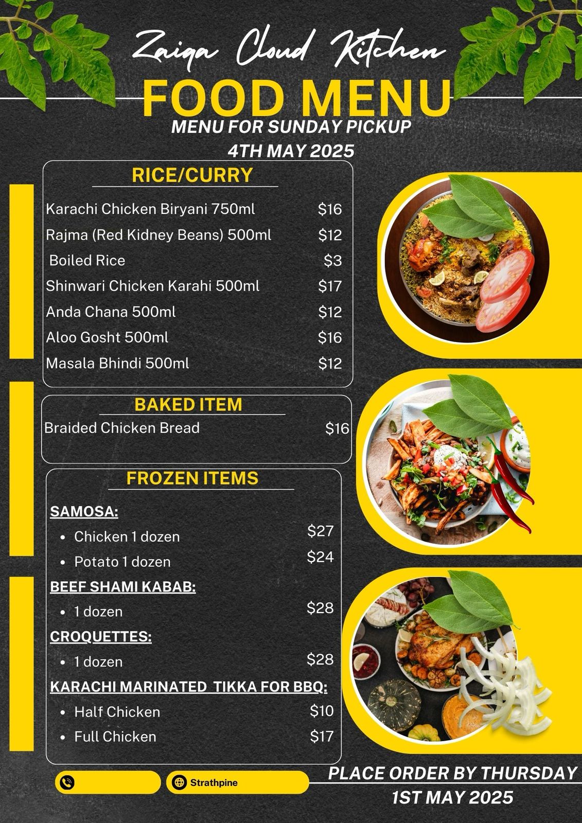Zaiqa Cloud Kitchen | Brisbane QLD