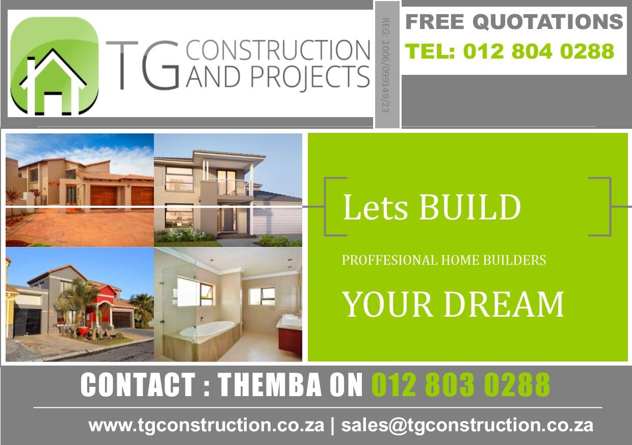 TG Construction and Projects | Pretoria