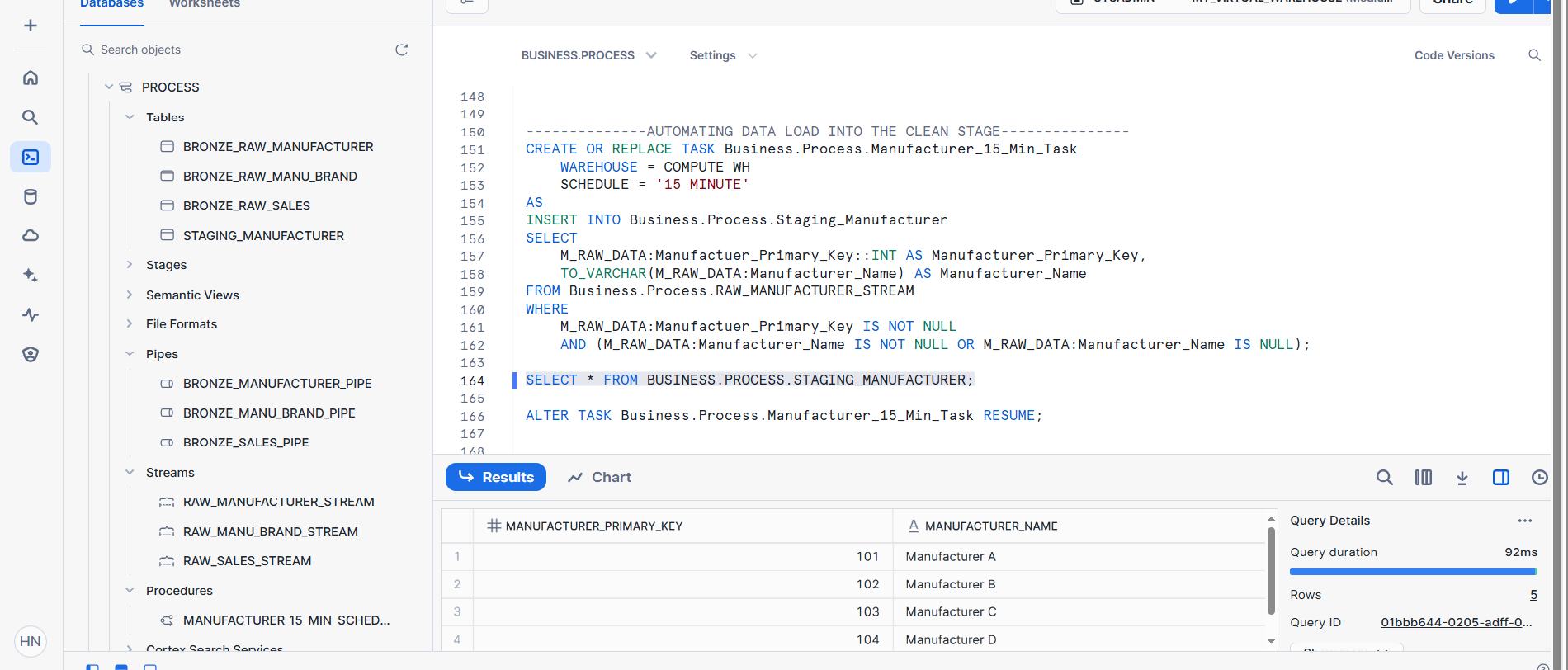 Smart Data Warehouse Limited - How Our Students Solved the Snowflake ...