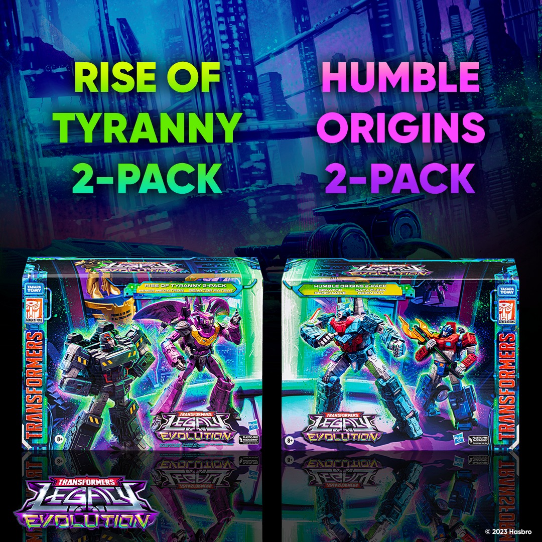 Iconic #TransformersTuesday 2-packs incoming! Check out the