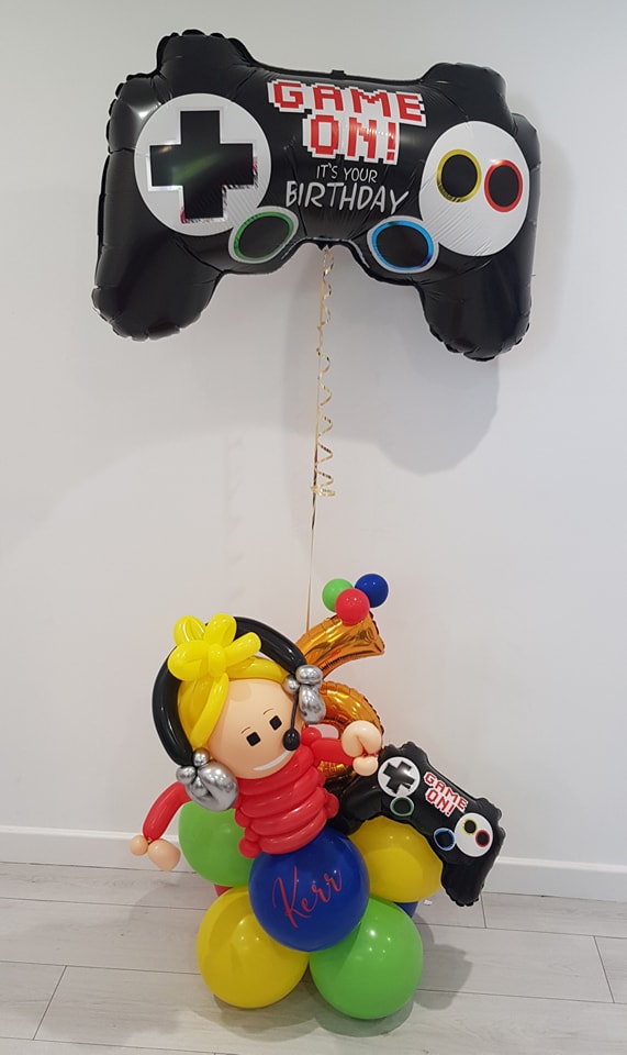 🎮 Mini gamer stack for Kerr... - Colourburst Balloon Studio