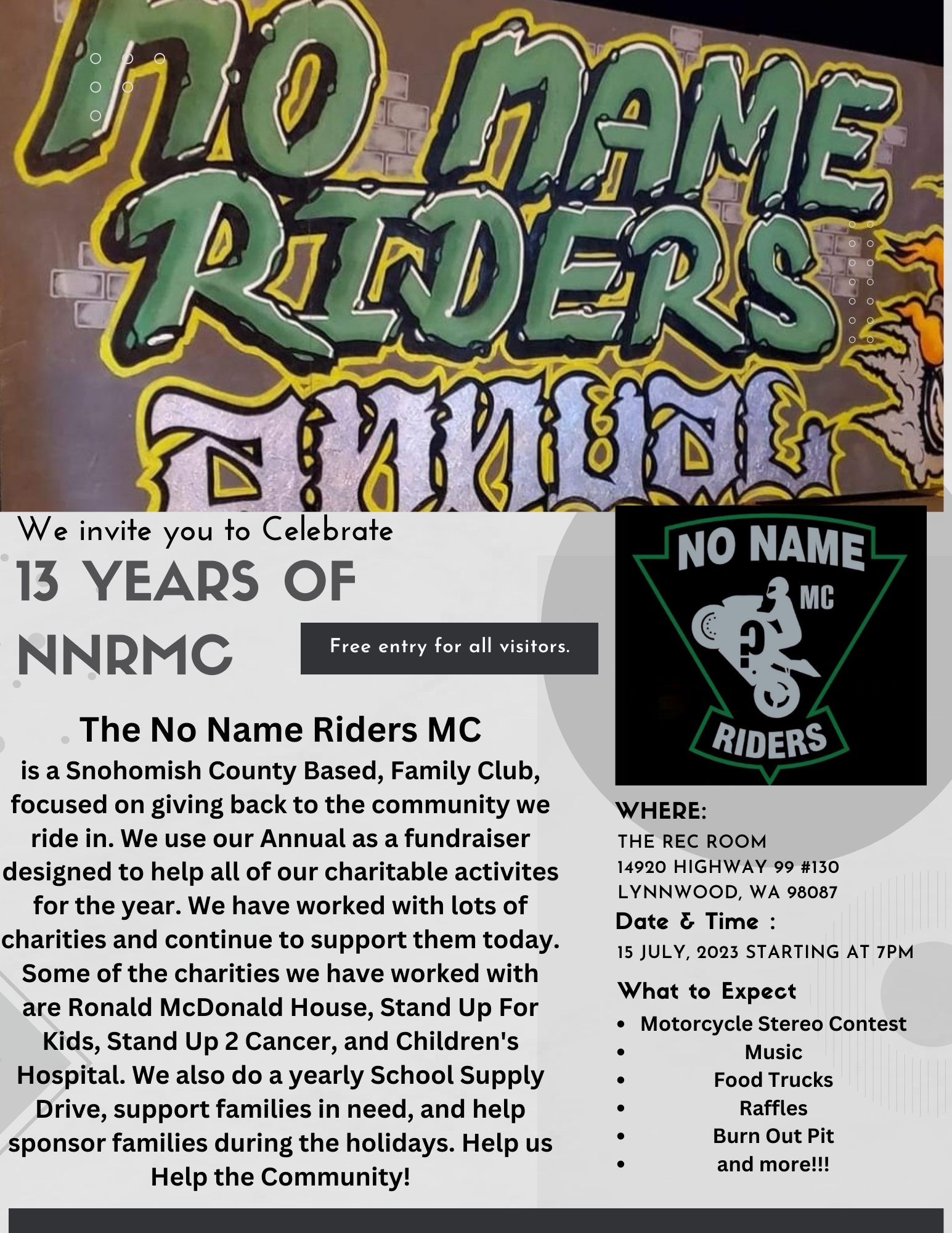 10 days away! We're... - No Name Riders MC - Chapter II