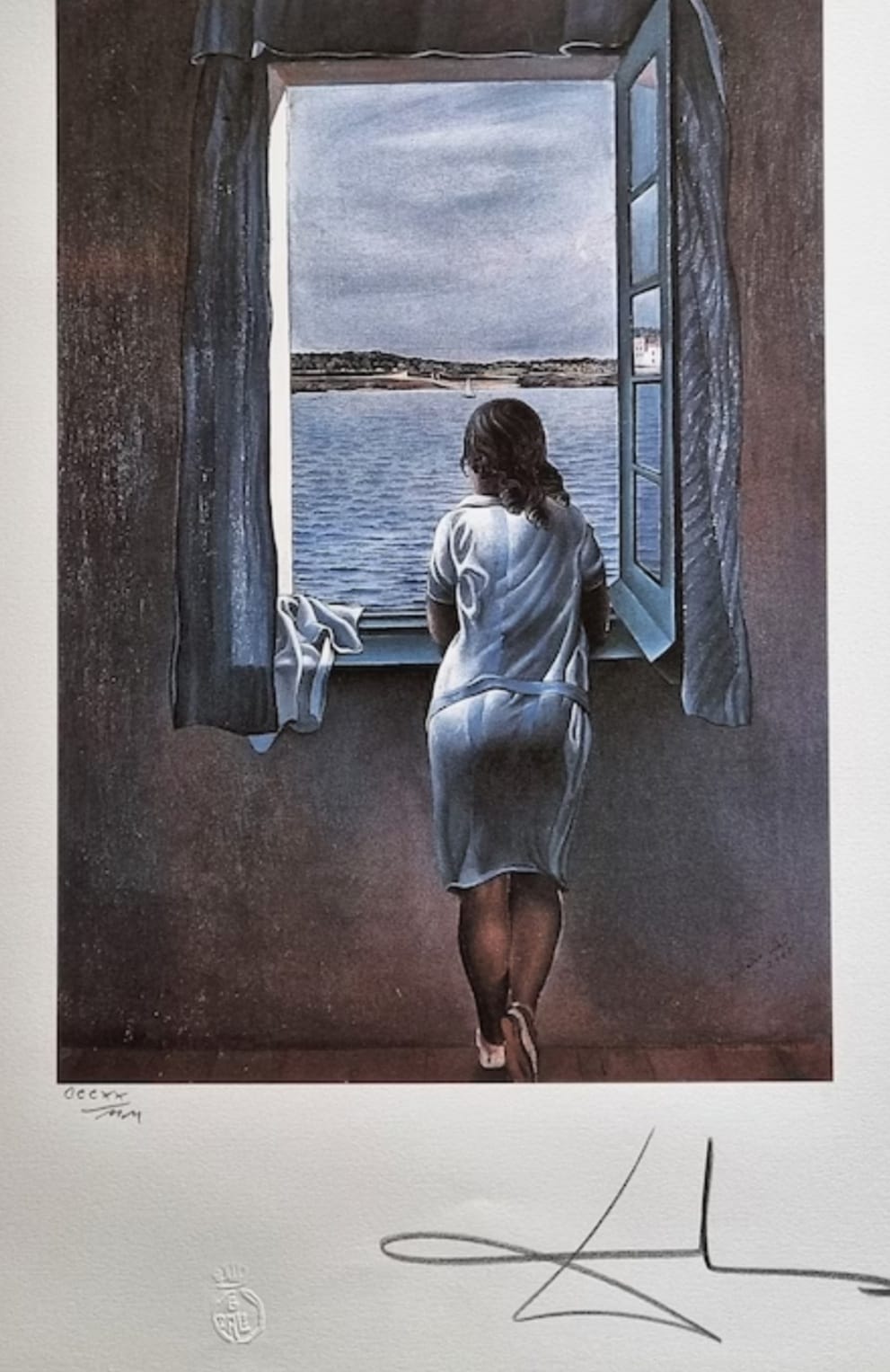 Salvador Dali's Girl at the Window jigsaw puzzle