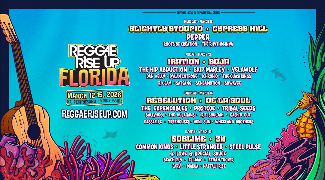 Reggae Rise Up Florida Festival 2026