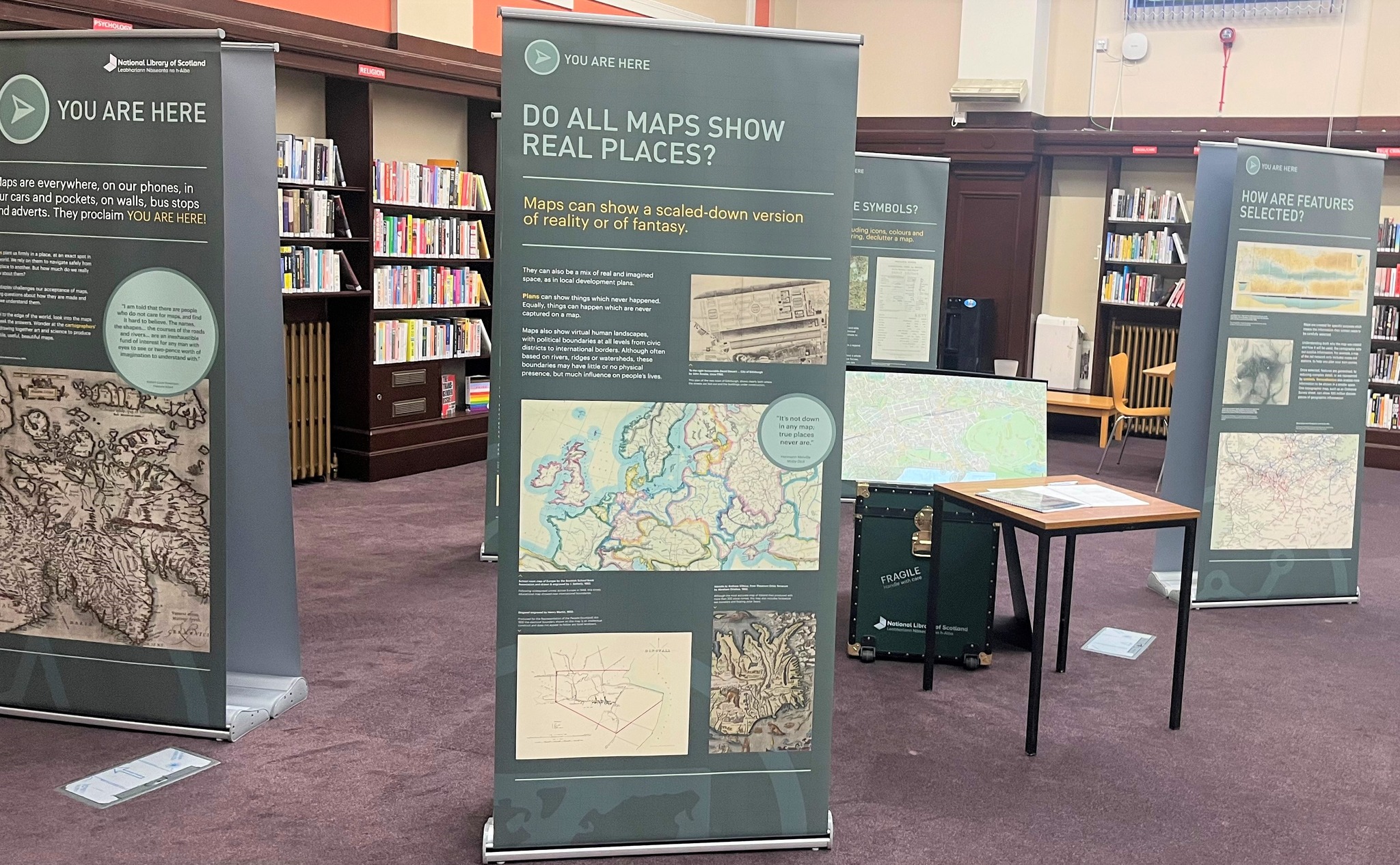 South - The National Library of Scotland's fascinating touring display ...