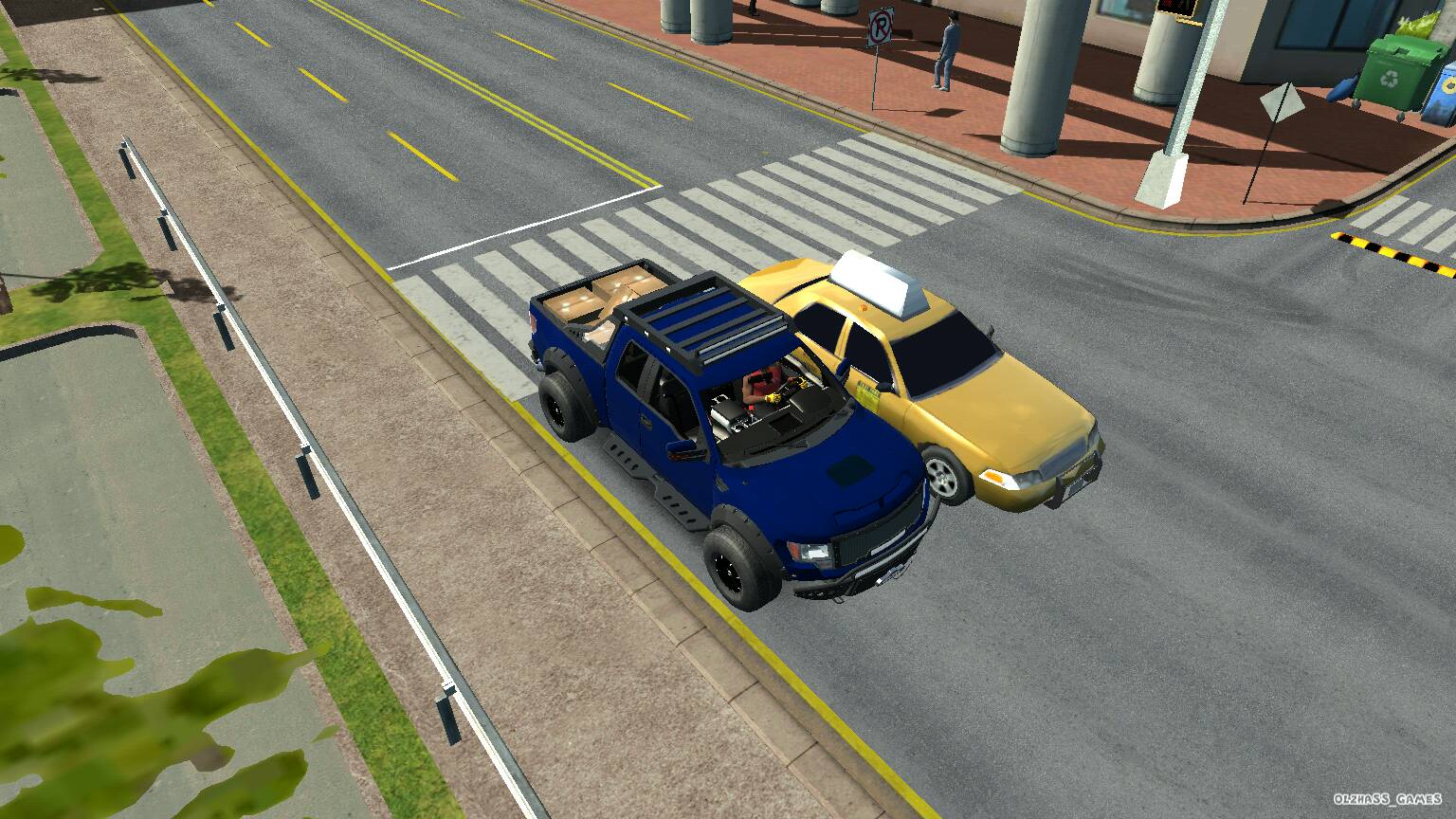 Rangers in car parking multiplayer