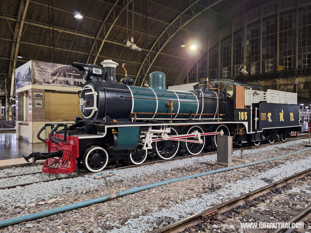 รถไฟไทยดอทคอม - รถจักรไอน้ำ North British หมายเลข 165 (ทั้งรุ่นมี ...