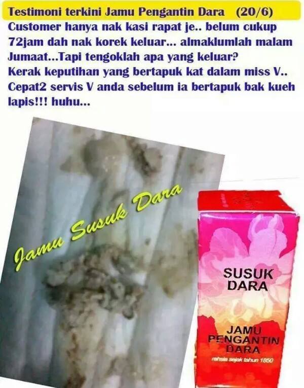 Pengedar Jamu Susuk Dara Lihat Apa Yg Berjaya Dikeluarkan Alien Yg Bersawang Dan Berkeladak Dlm Saluran Miss V Datang Dari Mana Inilah Hasil Tabungan Selepas Haid Selepas Bersama Suami Hormon Yg Tidak