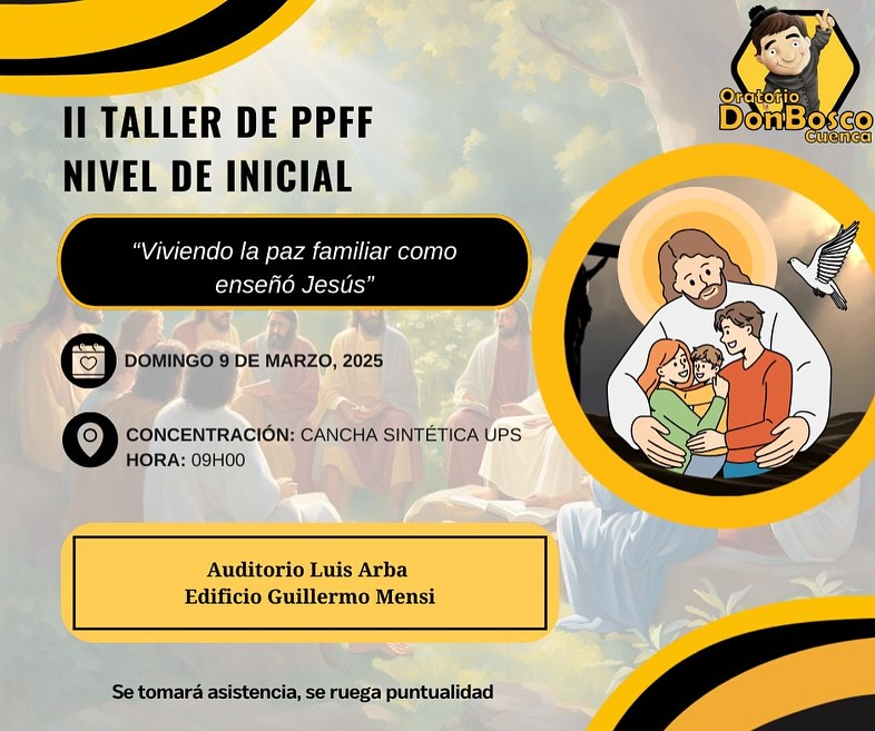 📢 Taller PPFF 2025 Te... - Odb-Cuenca pagina oficial | Facebook