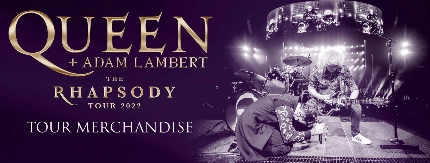 Japan Store: Queen + Adam Lambert 2024 Tour Merch Now Available