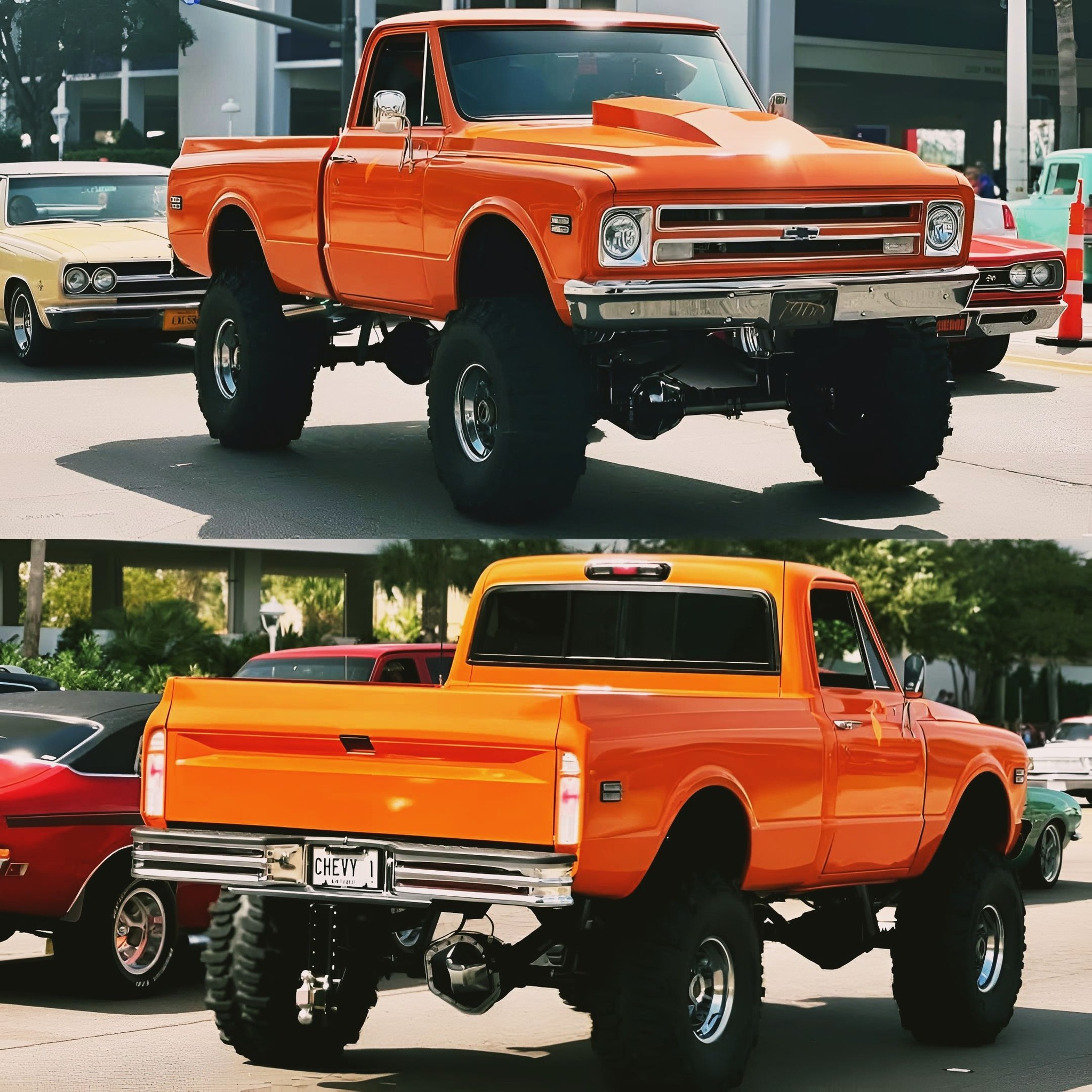 How can you tell if your truck is a c10 or k10?