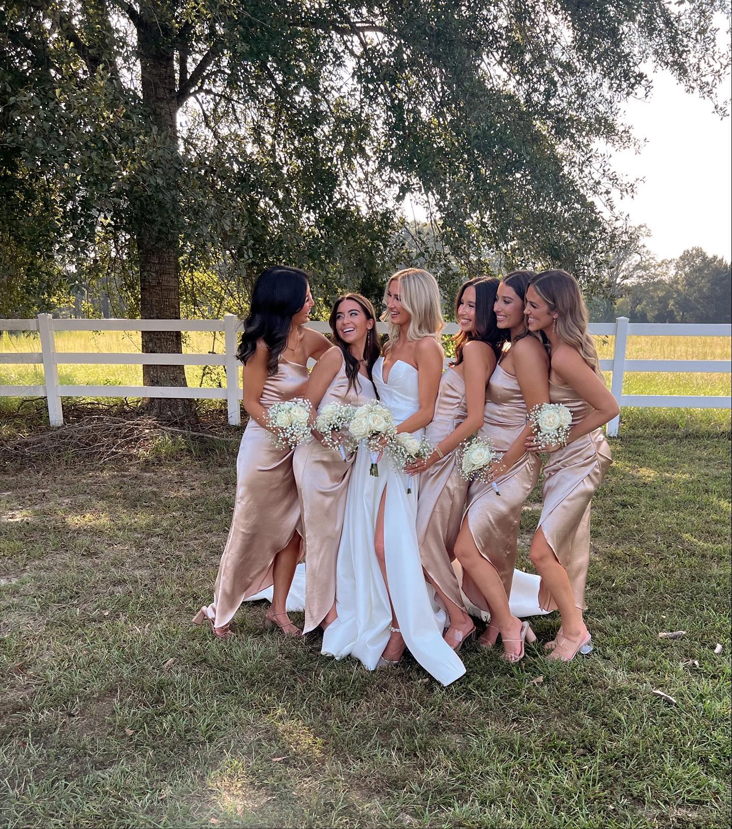 bella robertson bridesmaid dresses THIS DAY 🥹🥹🤍🤍 @macyjaemoore is a married woman and i cannot wait for all of the holidays, card games and vacations with these 2 for the rest of our lives! SA:AVO60